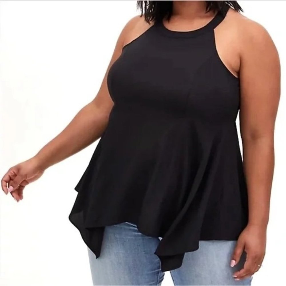 Torrid Halter Tank 2X Black